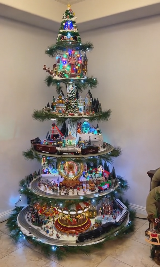 💝Last Day Sale💥Ferris Shaped Christmas Tree ( Size 4FT , 6FT , 8FT )