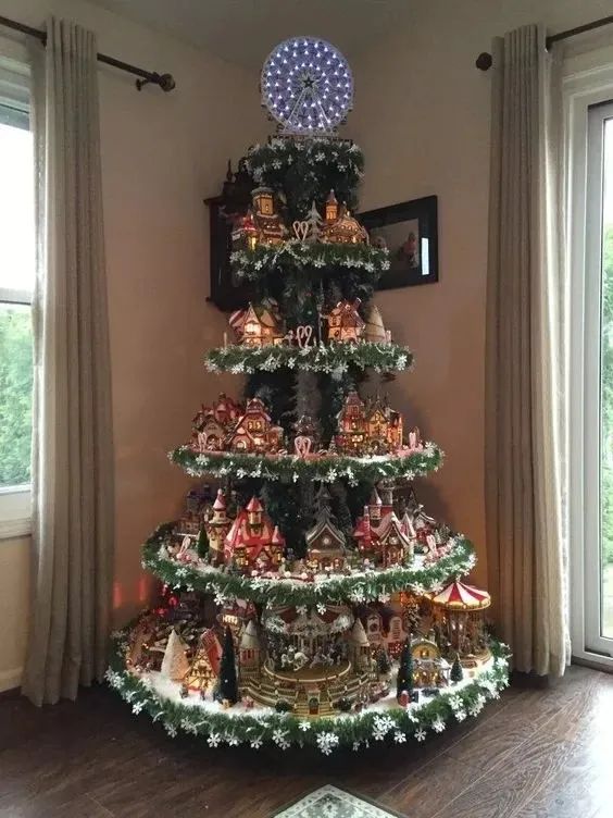 💝Last Day Sale💥Ferris Shaped Christmas Tree ( Size 4FT , 6FT , 8FT )