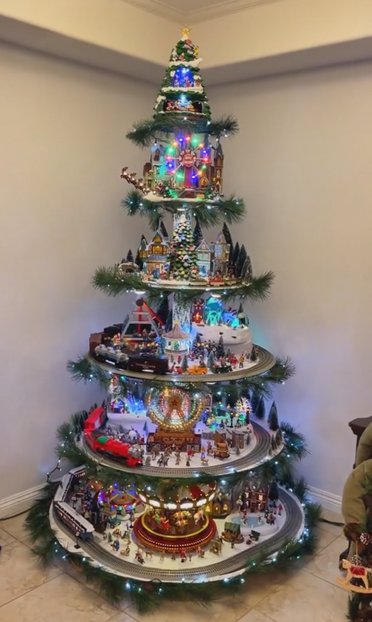 💝Last Day Sale💥Ferris Shaped Christmas Tree ( Size 4FT , 6FT , 8FT )